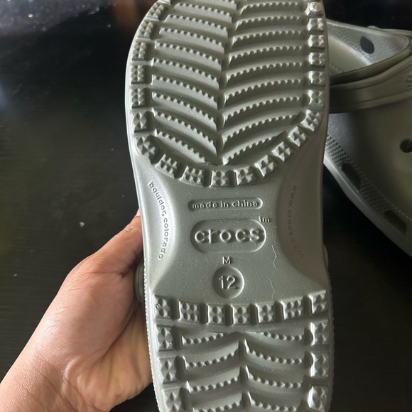 Olive Green Men’s Crocs - Picture 7 of 10